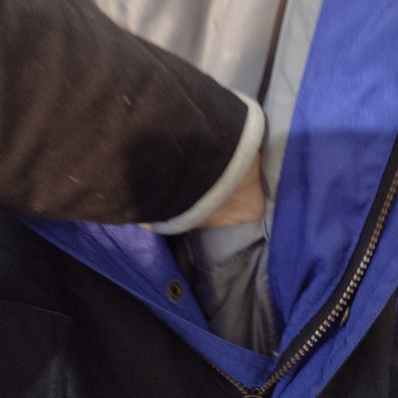 Nórdica size Medium Ski Anorak jacket black 6 pockets, hood - Picture 13 of 17